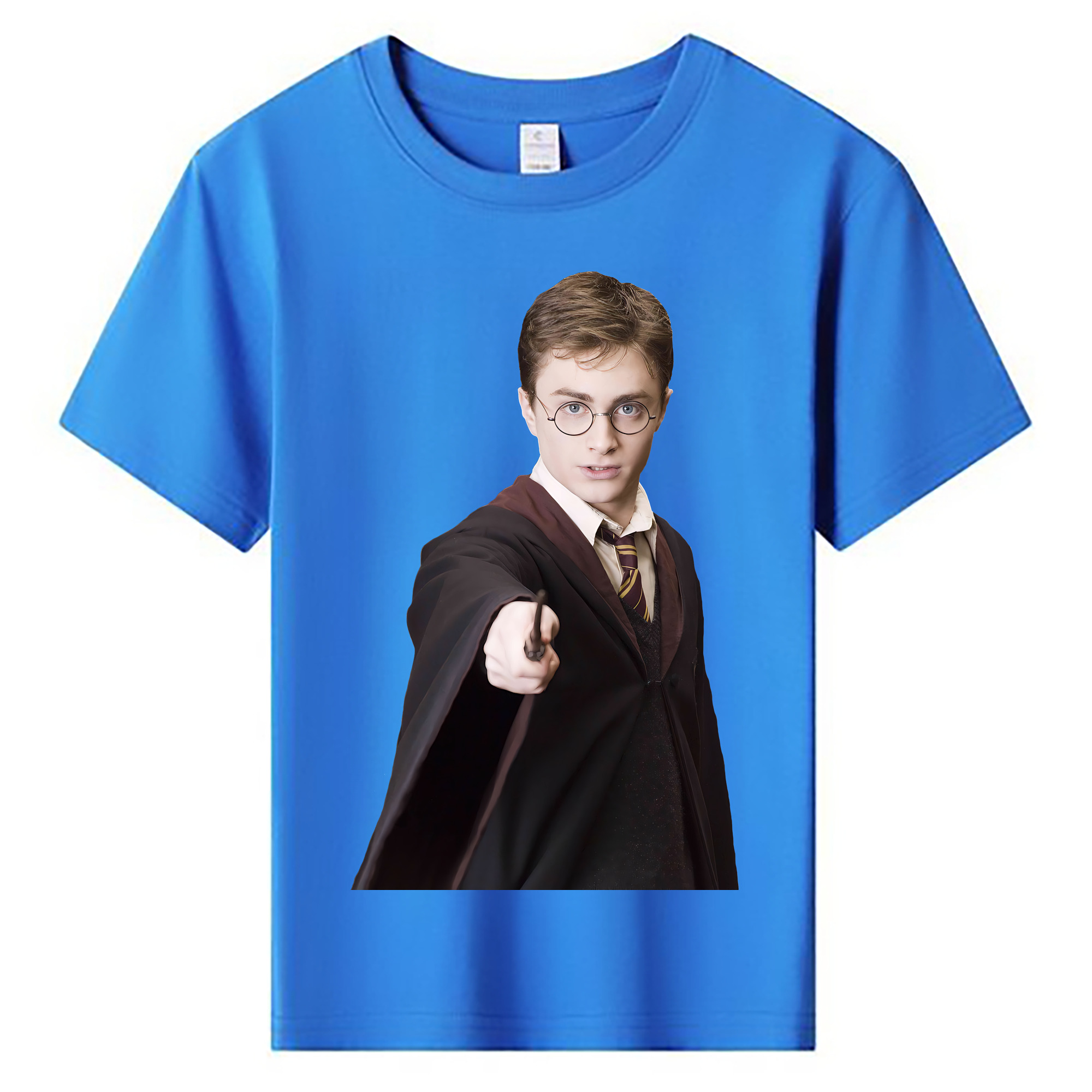 （画像用） Harry Potter ハリー・ポッターシリーズ 綿100％キッズTシャツ（フロントプリント）
